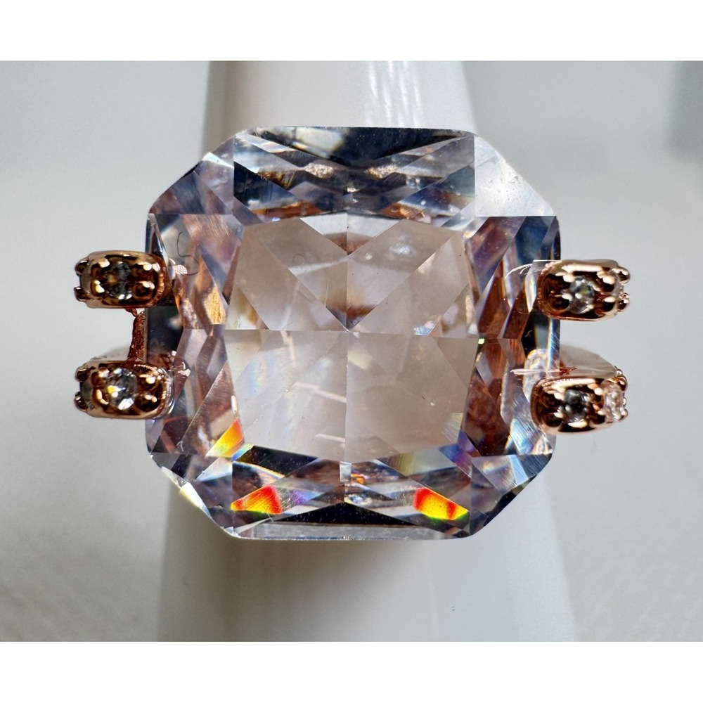 Bomb Party Your Light My Guiding Star Ring RG97395 Rose Gold Size 7